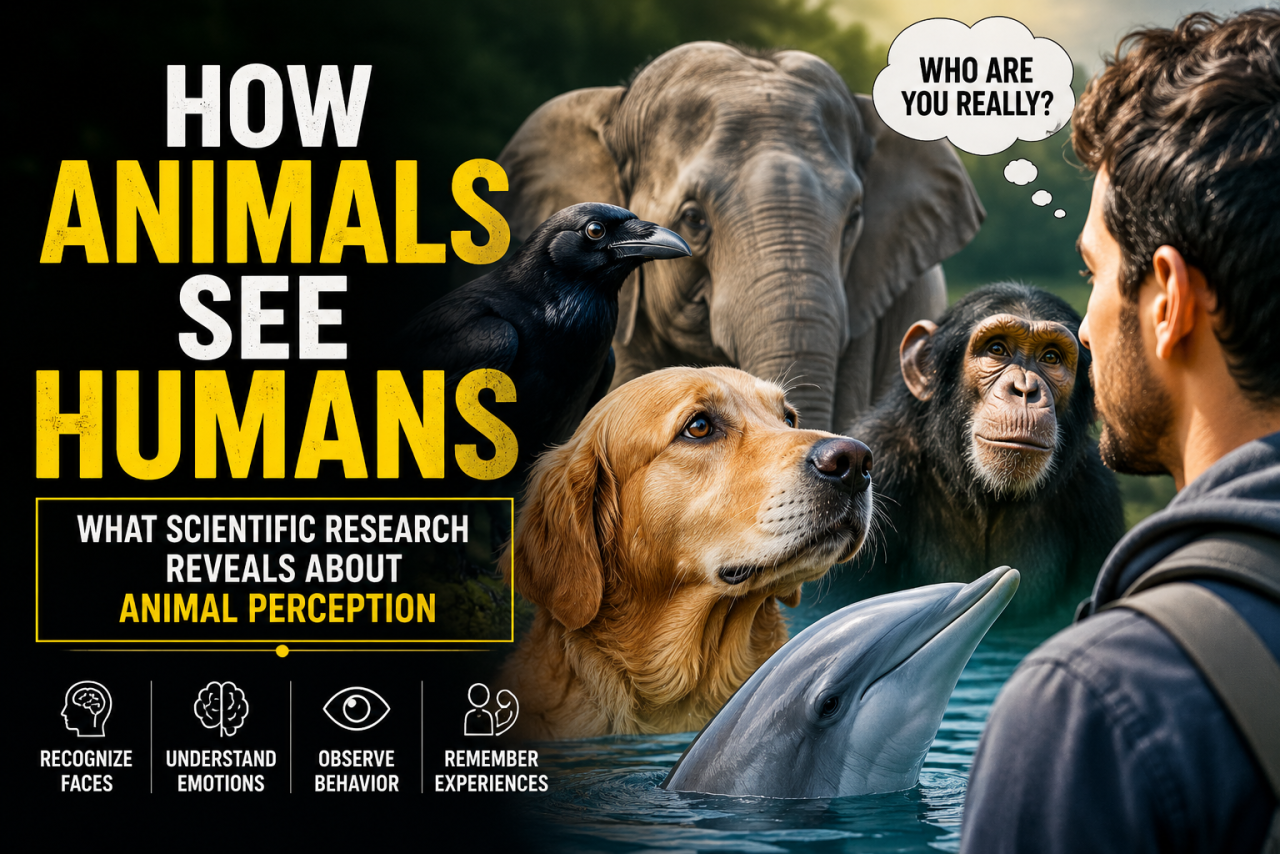 How Animals See Humans: What Scientific Research Reveals About Animal Perception