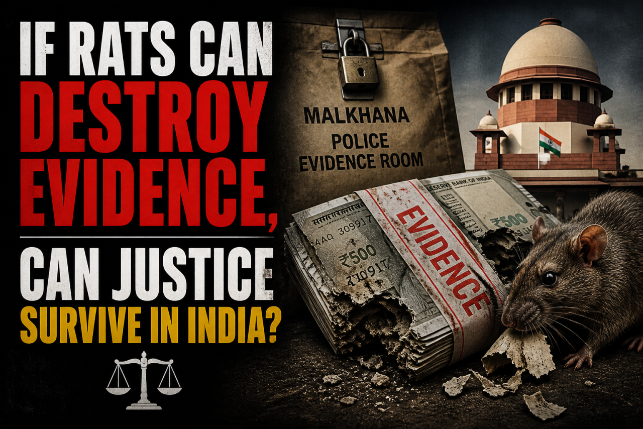If Rats Can Destroy Evidence, Can Justice Survive in India?