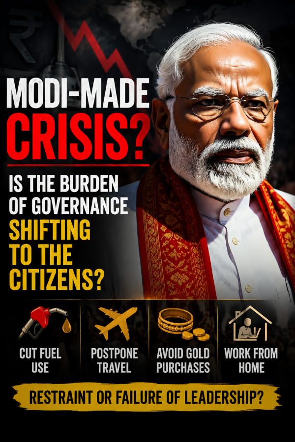 Economic Patriotism or Governance Failure? India Debates Modi’s Call for Austerity