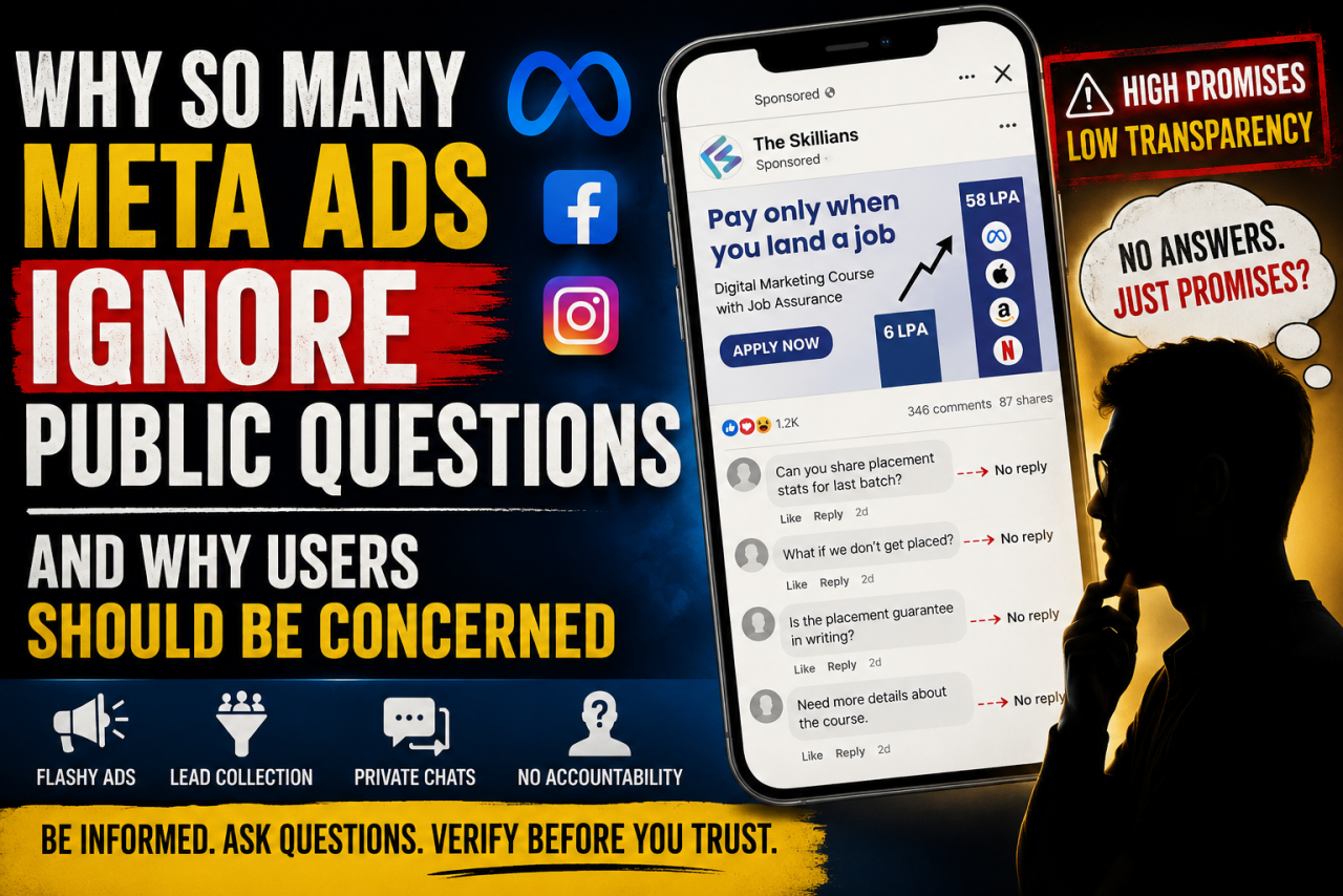Why So Many Meta Ads Ignore Public Questions — And Why Users Should Be Concerned