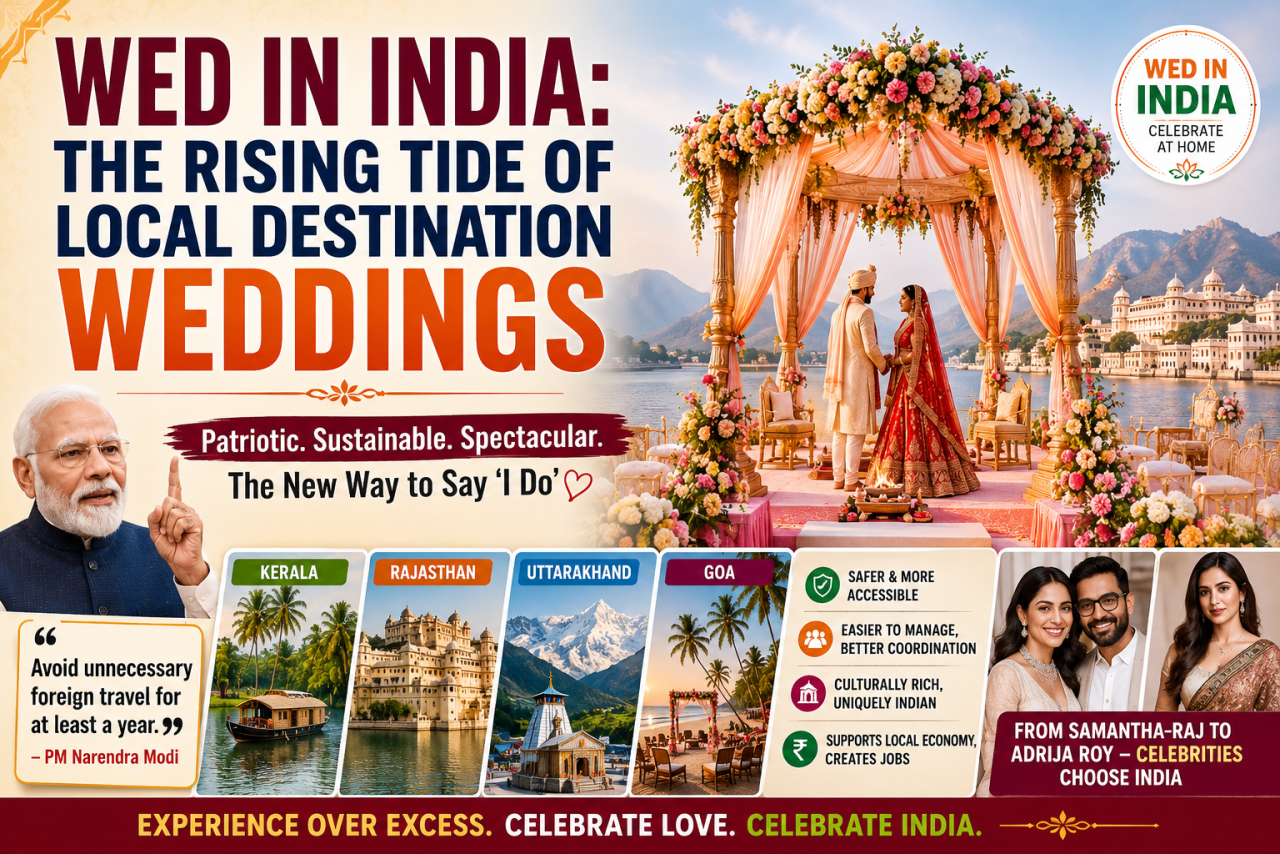 Wed in India: The Rising Tide of Local Destination Weddings