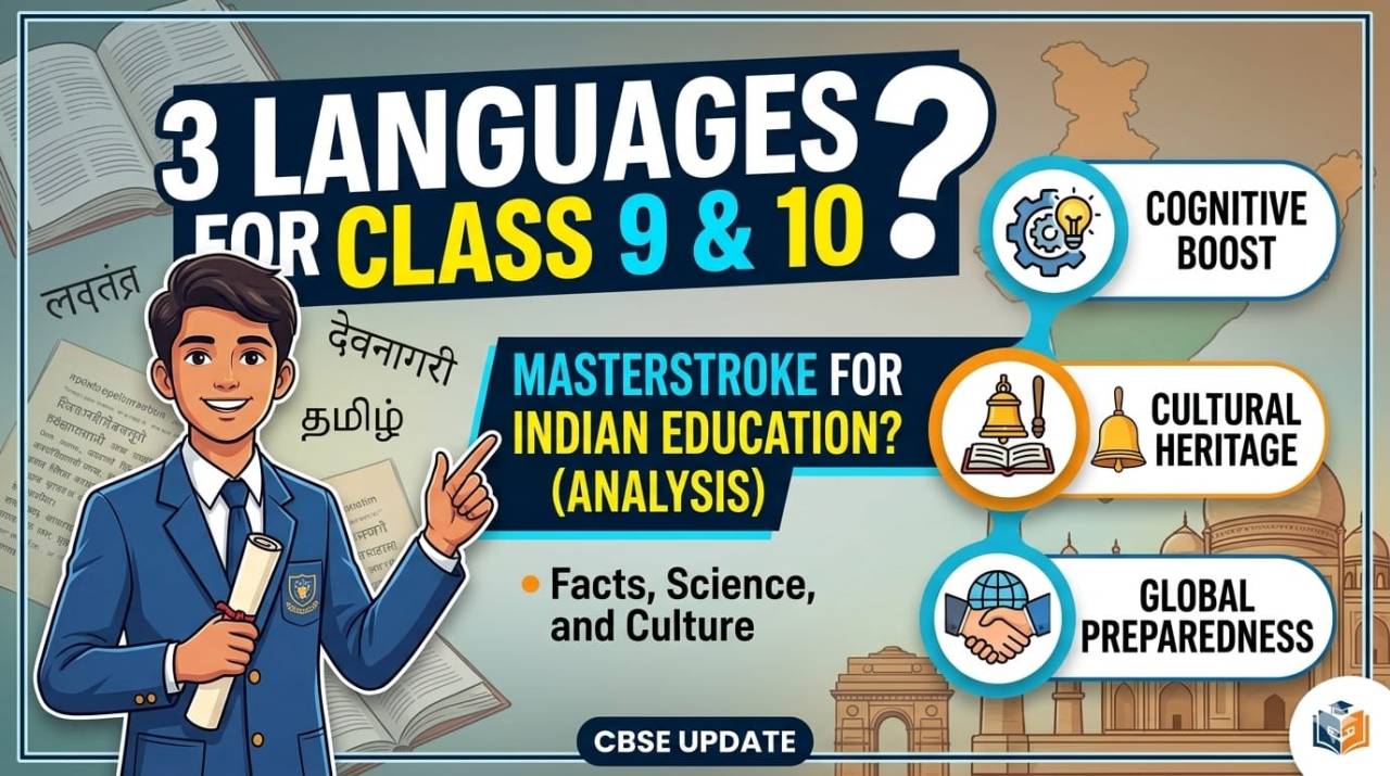 The Three-Language Shift: What CBSE’s New Mandate Means for India’s Schools