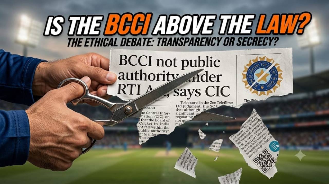 Cricket Without Questions: Why India’s Most Powerful Sports Body Stays Outside RTI