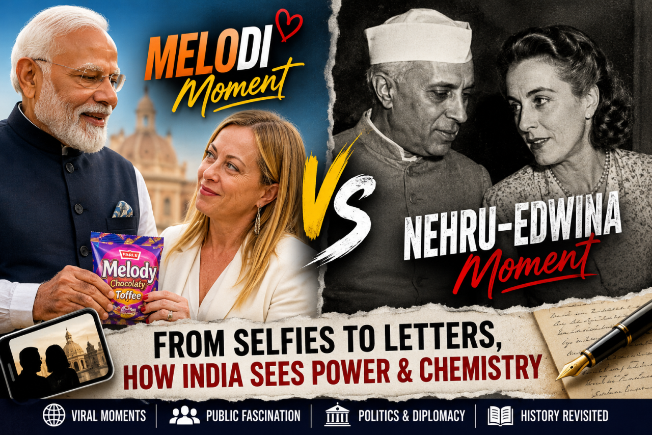 The “Melodi” Age vs the Nehru–Edwina Era: How Politics, Personality, and Power Became Public Spectacle