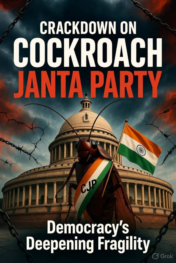 India's Crackdown on the 'Cockroach Janta Party': A Symptom of Democracy's Deepening Fragility
