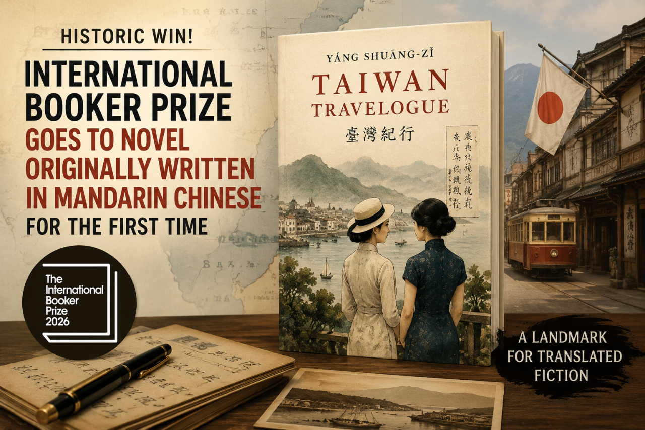 Taiwan Travelogue Wins the International Booker Prize — A Metafictional Journey Through Empire, Memory, and Desire