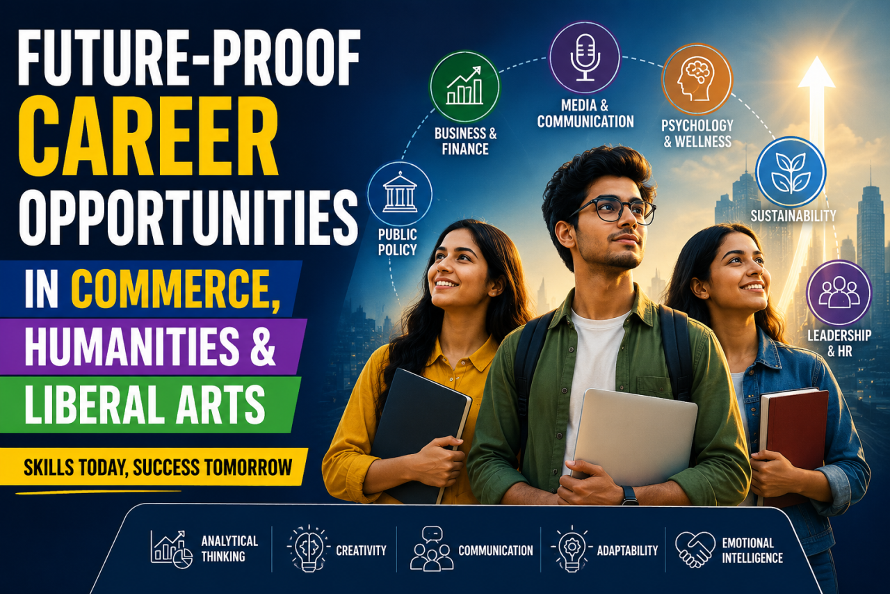 Future-Proof Career Opportunities in Commerce, Humanities, and Liberal Arts
