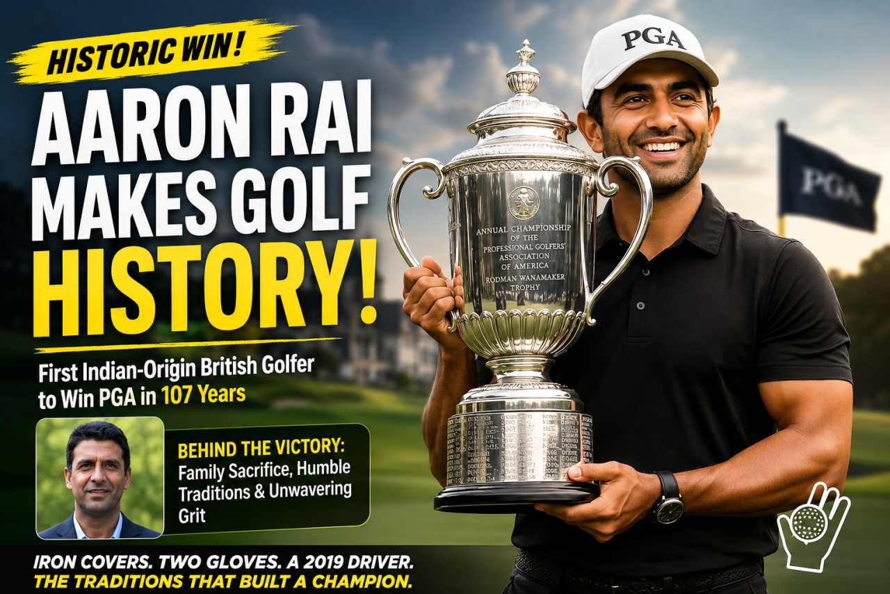 The Golfer Who Refused to Change: Aaron Rai’s Historic Triumph Through Tradition