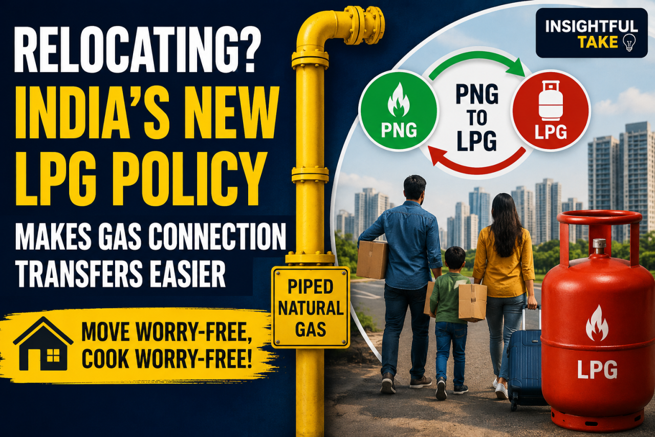 Relocating and Worried About Your Gas Connection? India’s New LPG Policy Makes Moving Easier