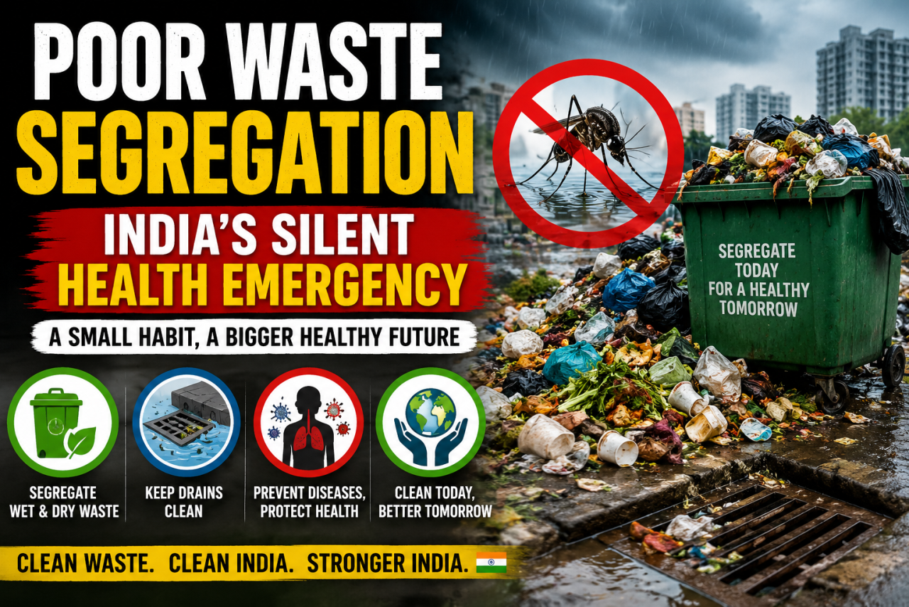 India’s Silent Health Emergency: Why Poor Waste Segregation Is Becoming a National Crisis