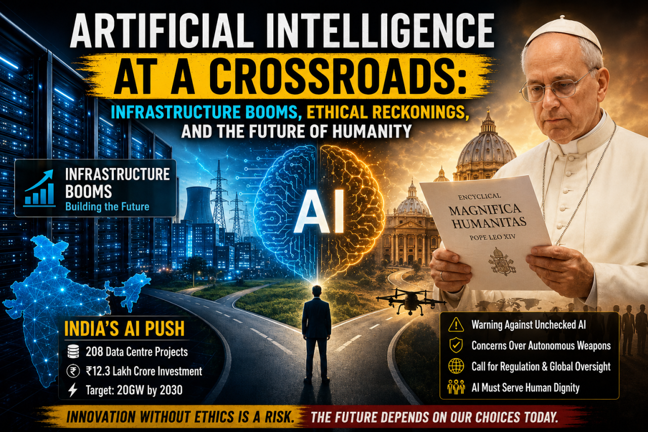 Artificial Intelligence at a Crossroads: Infrastructure Booms, Ethical Reckonings, and the Future of Humanity