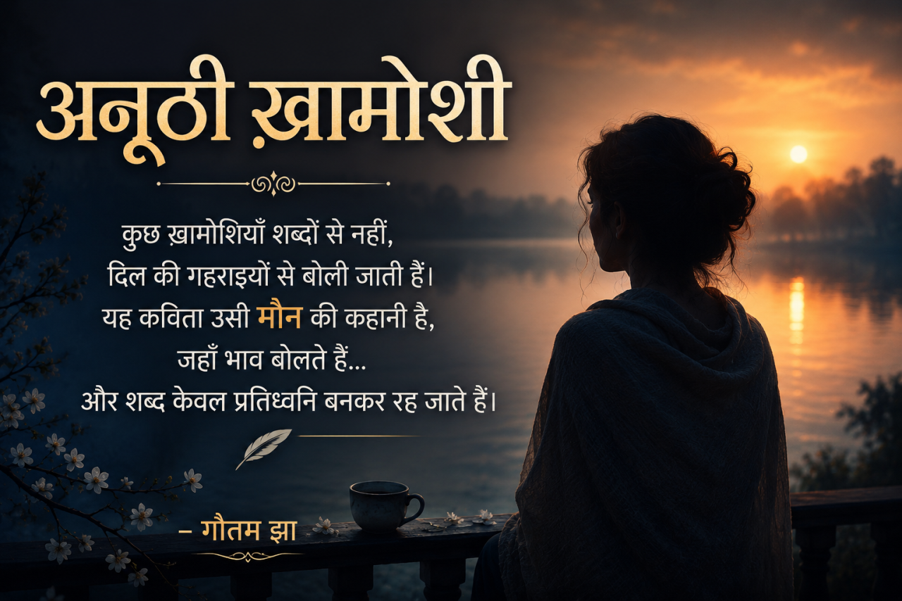 अनूठी खामोशी