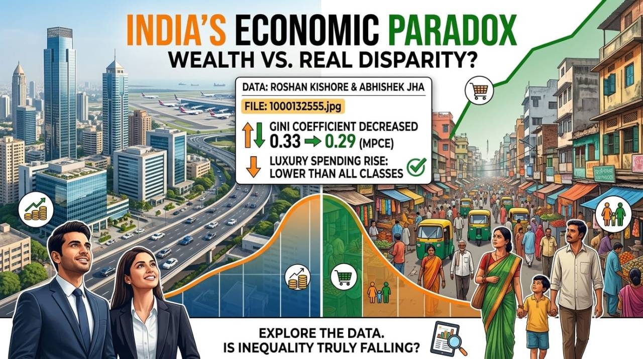 The Myth and Reality of Inequality in India: What the Data Actually Shows