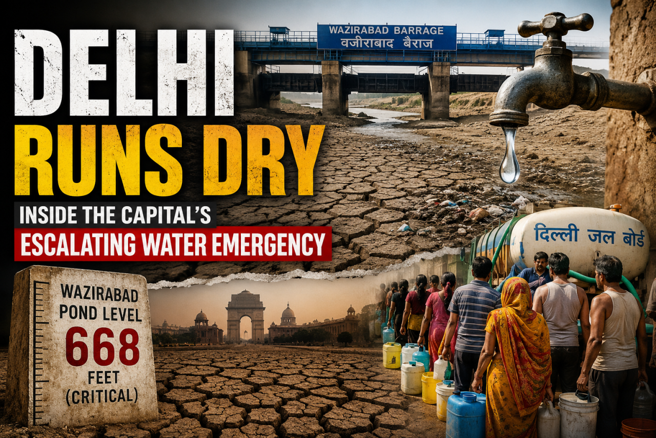 Delhi Runs Dry: Inside the Capital’s Escalating Water Emergency