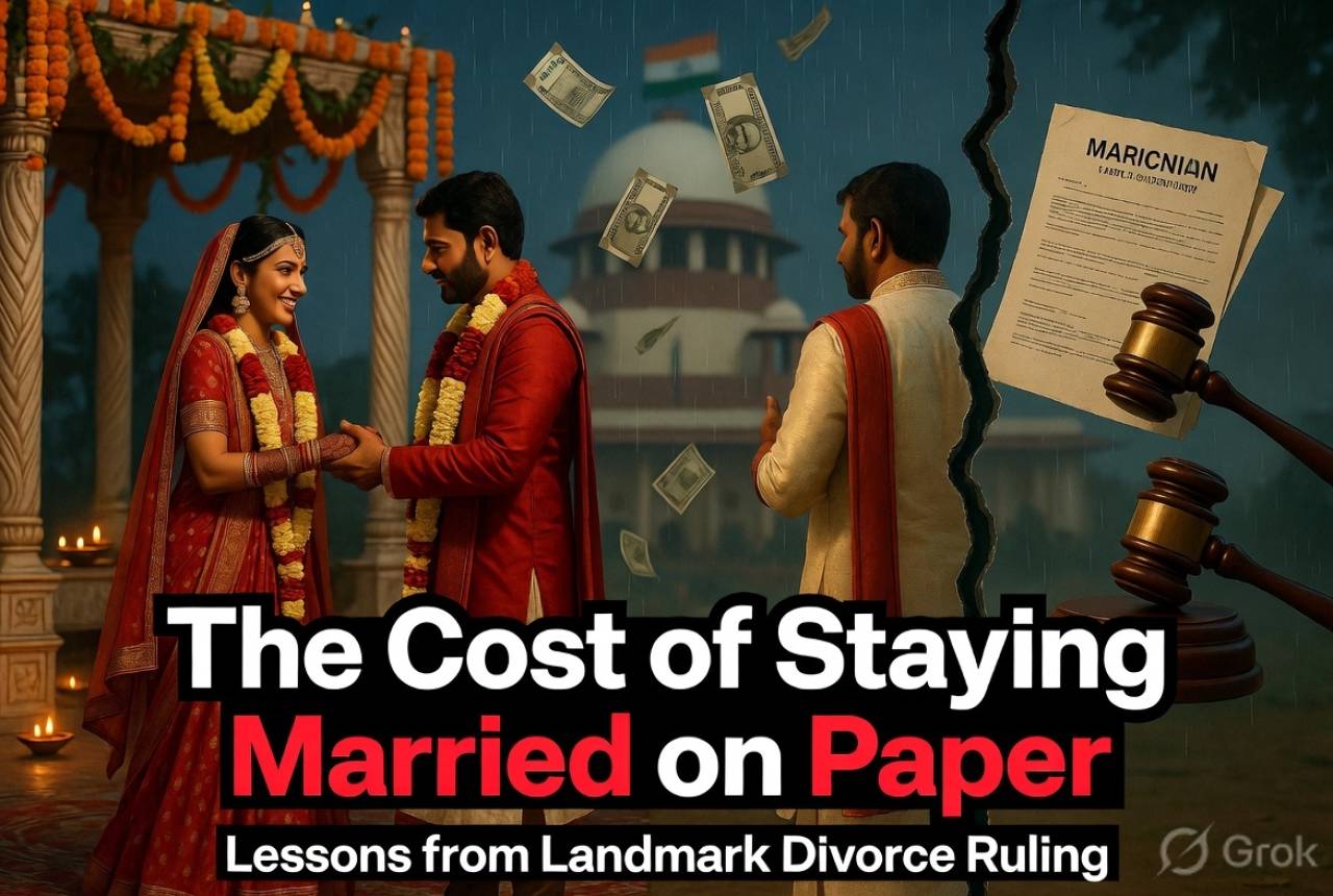 The Cost of Staying Married on Paper: Lessons from a Landmark Divorce Ruling
