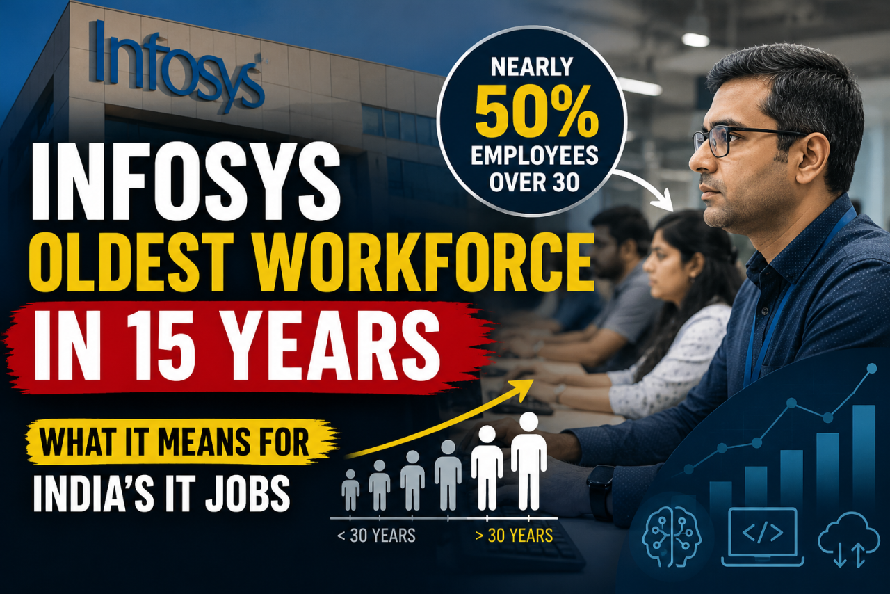India’s IT Workforce Is Growing Older. That May Signal a Bigger Shift in the Economy
