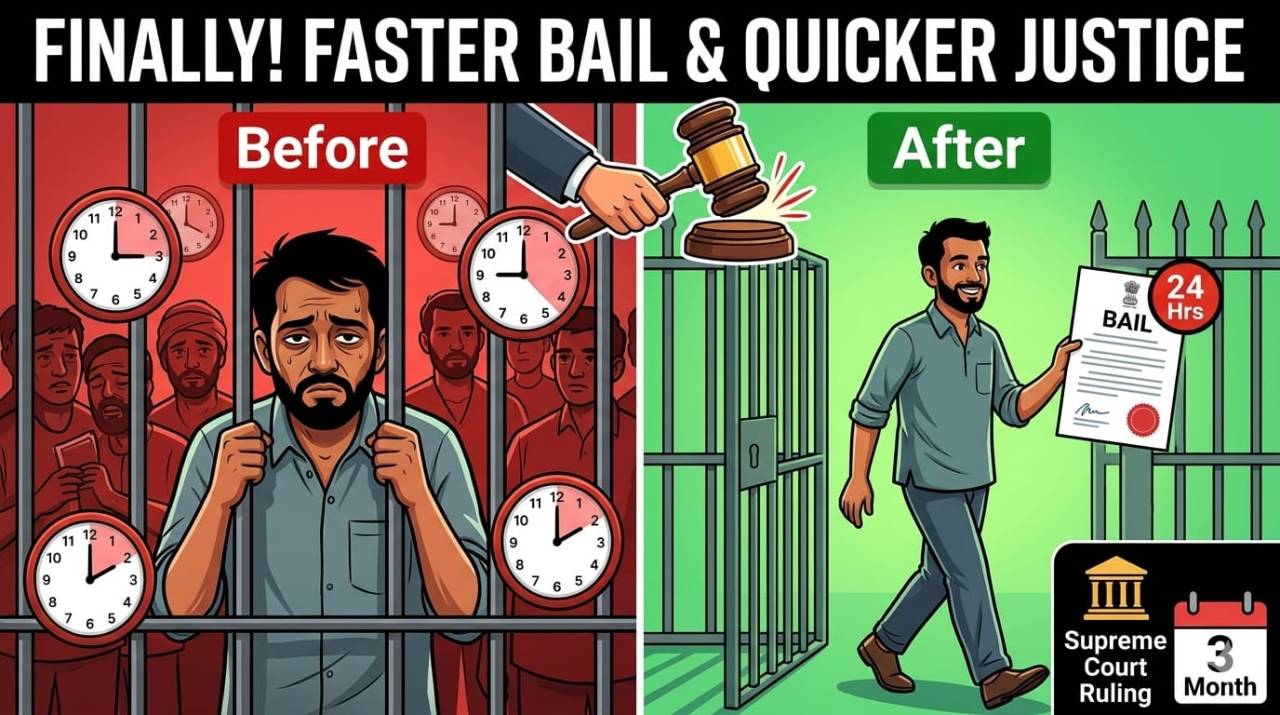 Fast-Track Bail: The Supreme Court’s New Rules to Help Ordinary Citizens Get Quick Justice
