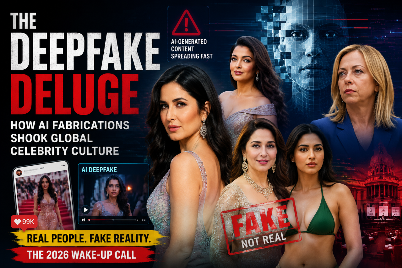 The Deepfake Deluge: How AI Fabrications Shook Global Celebrity Culture