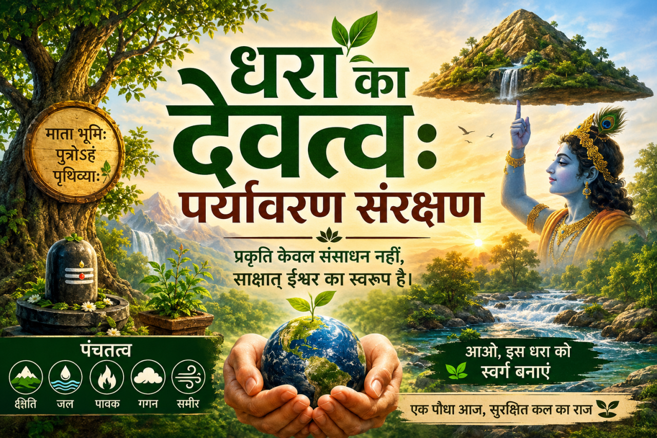 धरा का देवत्व: पर्यावरण संरक्षण