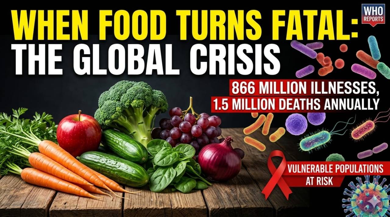 Unsafe Food Causes 866 Million Illnesses and 1.5 Million Deaths Every Year, WHO Warns