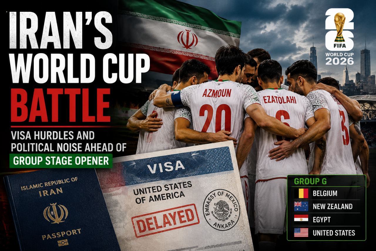 Iran's World Cup Squad Battles Visa Hurdles and Political Noise Ahead of Group Stage Opener