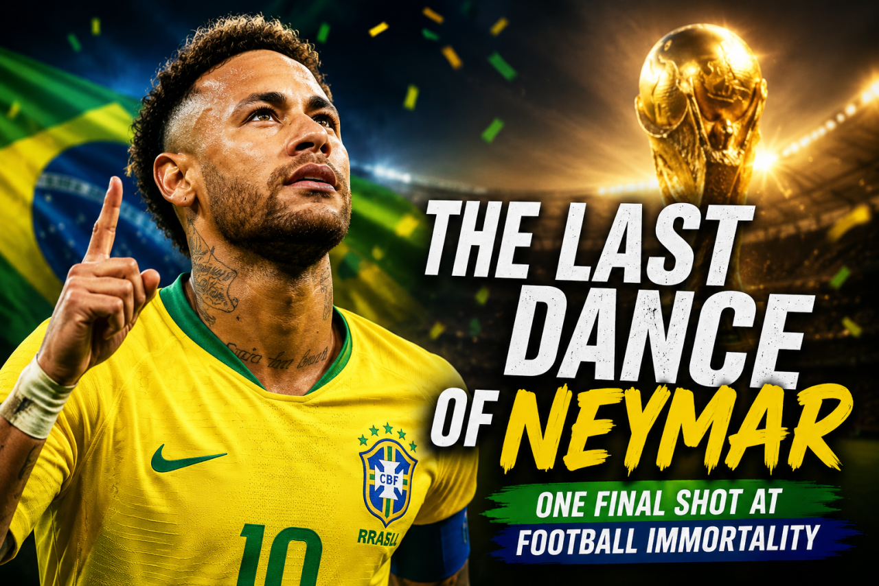The Last Dance of Neymar: One Final Shot at Football Immortality