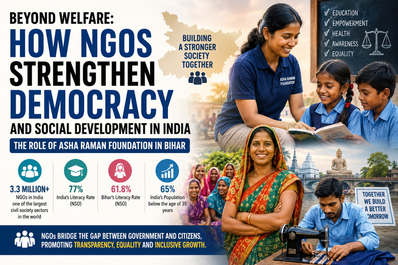 Beyond Welfare: How NGOs Strengthen Democracy and Social Development in India