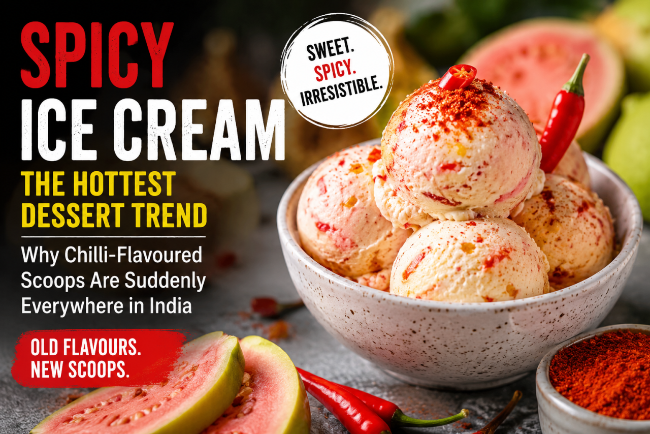 India’s New Ice Cream Obsession? Why Chilli-Flavoured Scoops Are Suddenly Everywhere