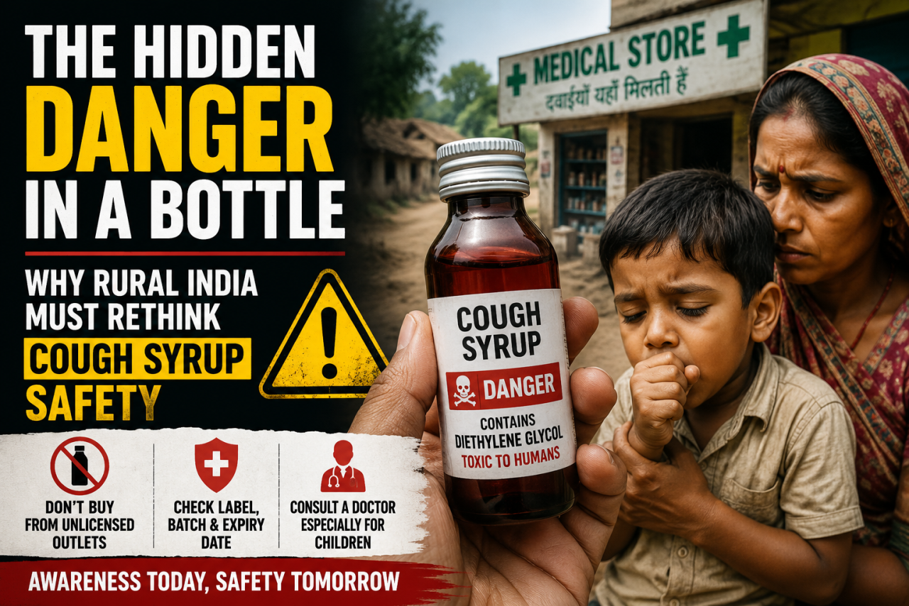The Hidden Danger in a Bottle: Why Rural India Must Rethink Cough Syrup Safety