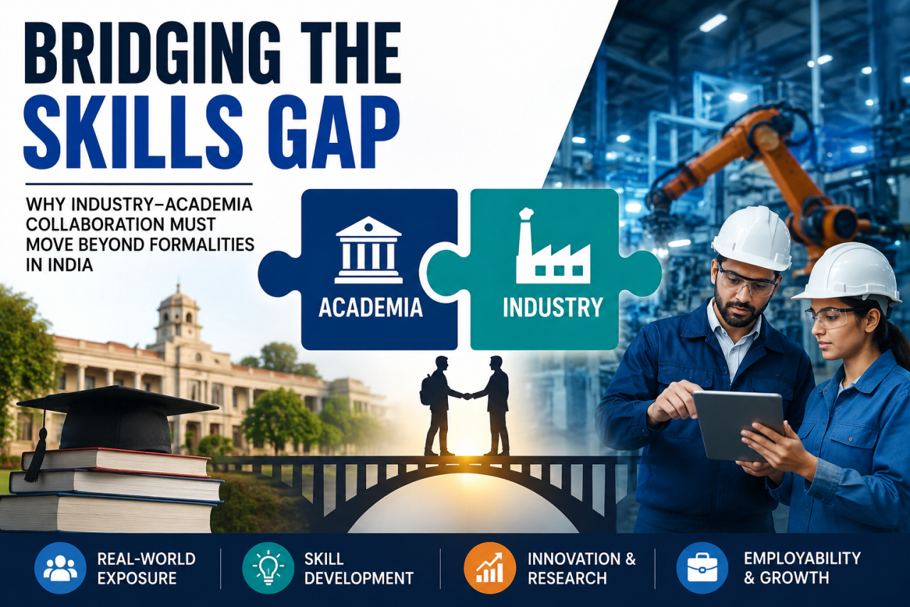 Bridging the Skills Gap: Why Industry–Academia Collaboration Must Move Beyond Formalities in India