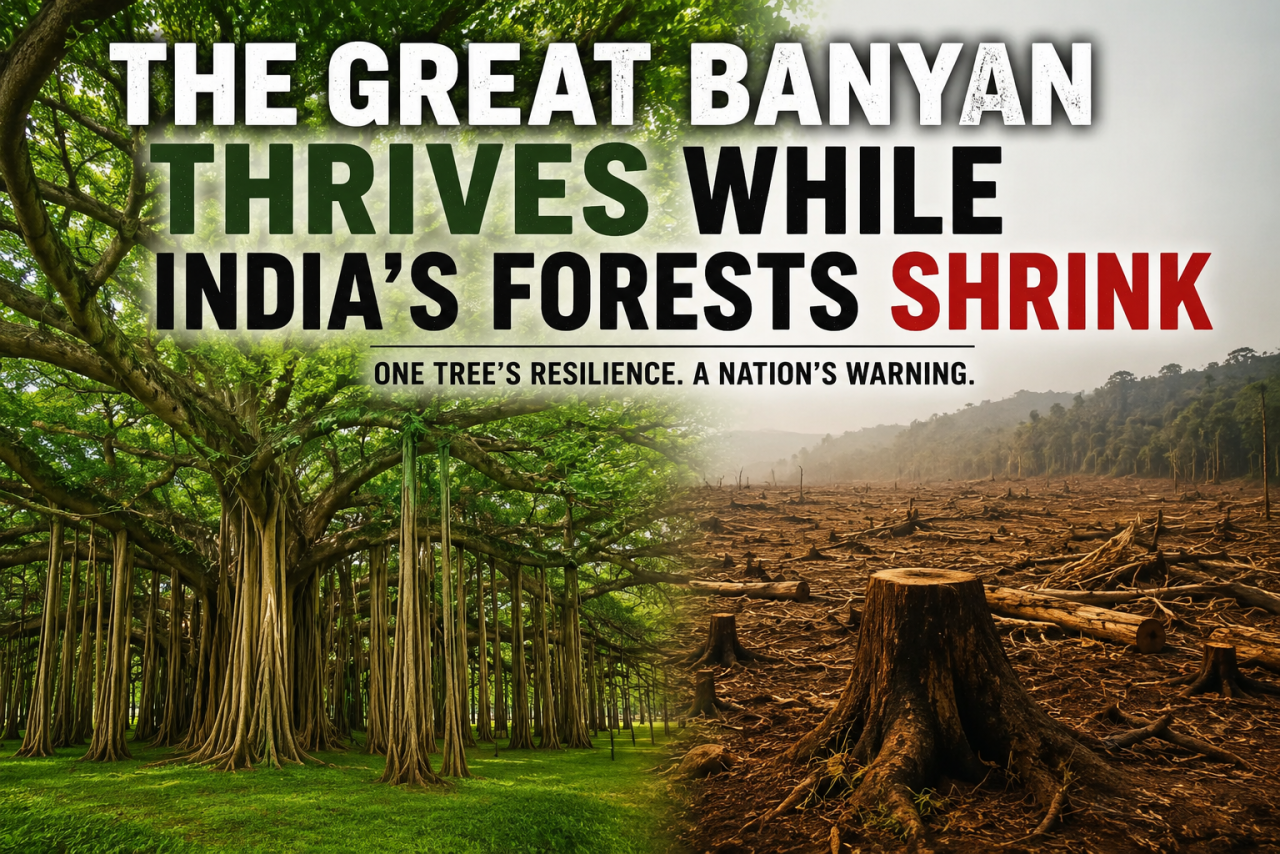 The Great Banyan Thrives While India's Forests Shrink