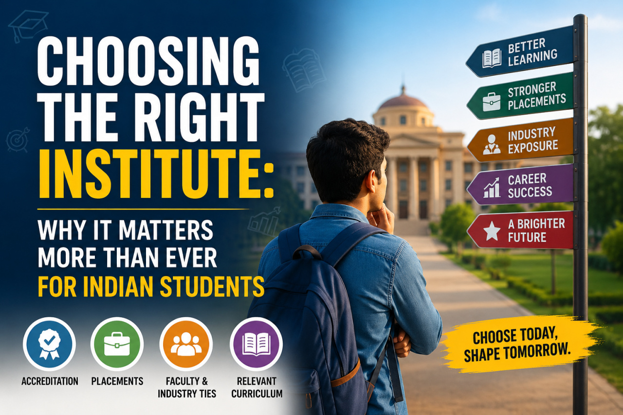 Choosing the Right Institute: Why It Matters More Than Ever for Indian Students