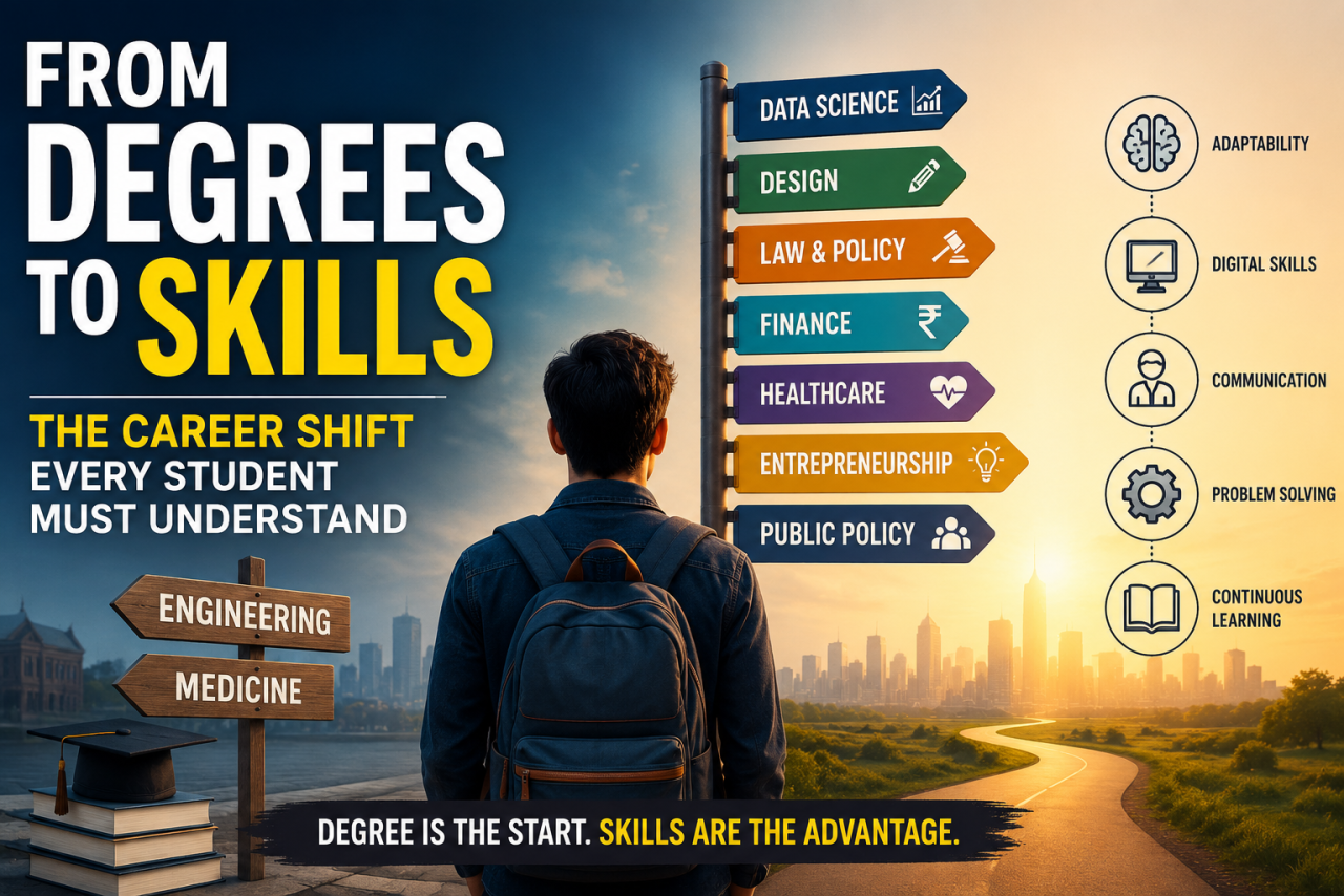 From Degrees to Skills: The Career Shift Every Student Must Understand