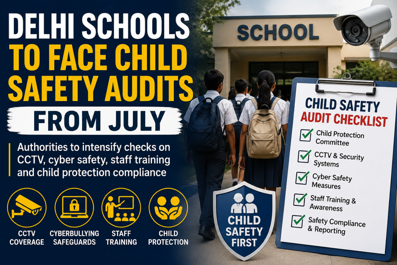 Delhi to Audit All Schools from July Under New Child Protection Drive