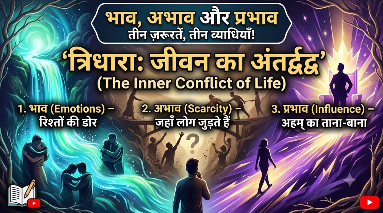 त्रिधारा : जीवन का अंतर्द्वंद्व