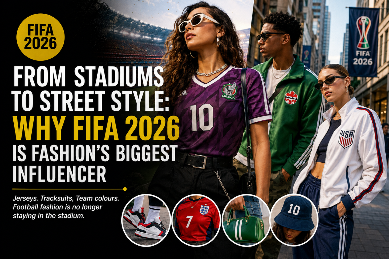 From Stadiums to Street Style: Why FIFA 2026 Is Fashion's Biggest Influencer