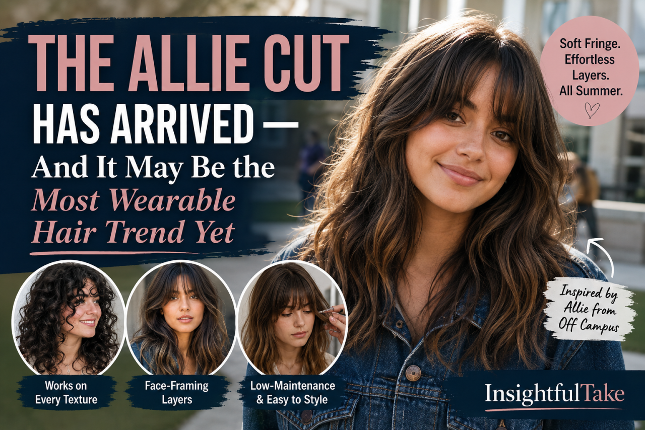 The Allie Cut Has Arrived — And It May Be the Most Wearable Hair Trend Yet