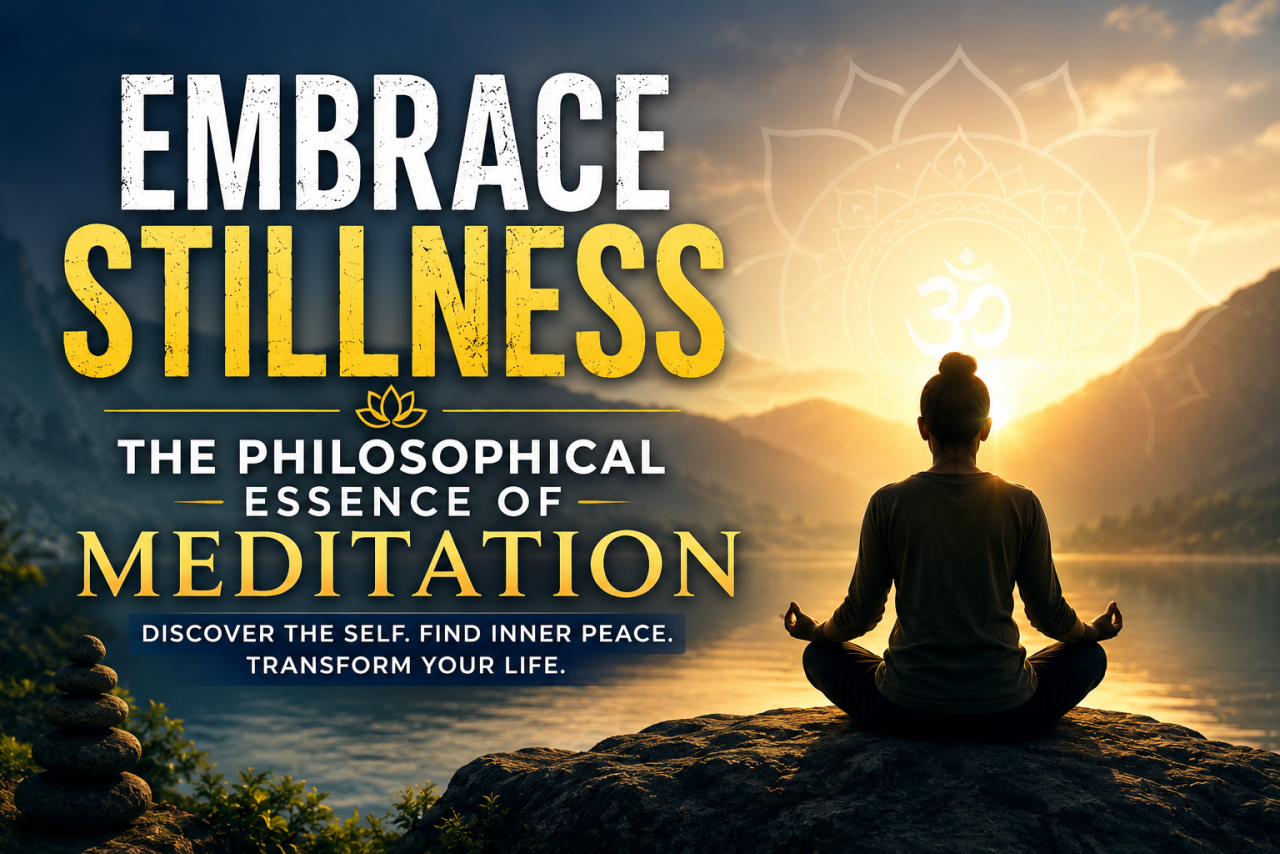 Embrace Stillness: The Philosophical Essence of Meditation