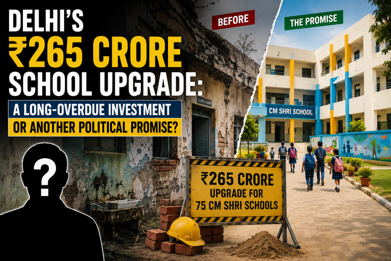 Delhi's ₹265 Crore School Upgrade: A Long-Overdue Investment or Another Political Promise?
