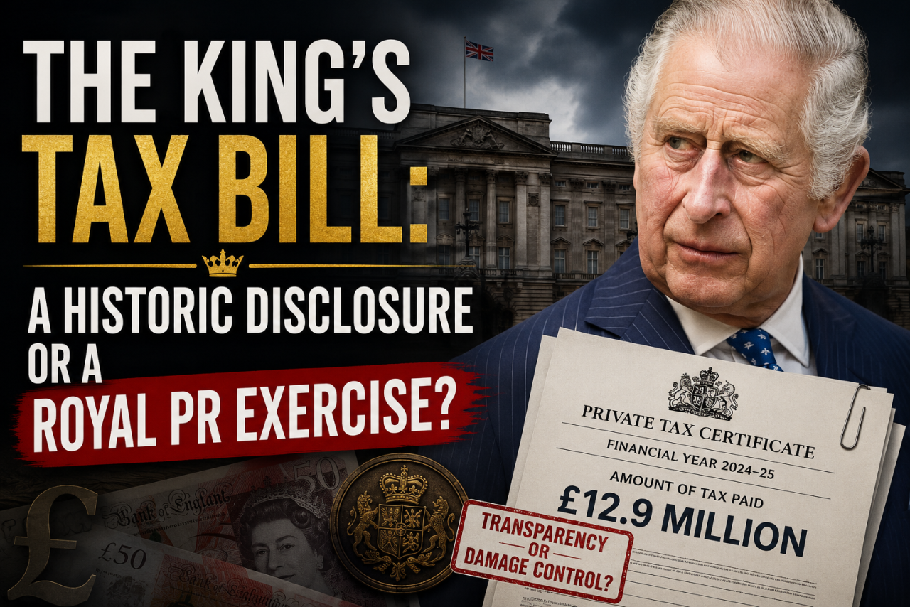 The King's Tax Bill: A Historic Disclosure or a Royal PR Exercise?