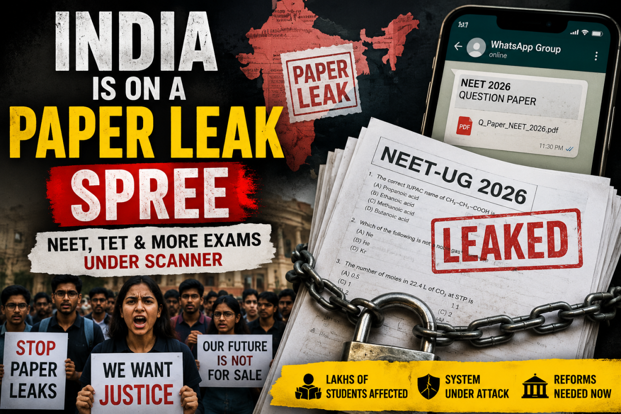 India Is on a Paper Leak Spree