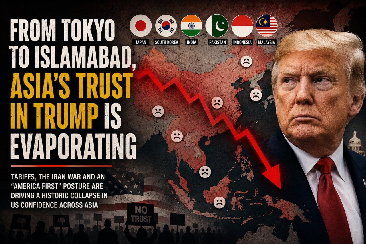 From Tokyo to Islamabad, Asia's Trust in Trump Is Fading