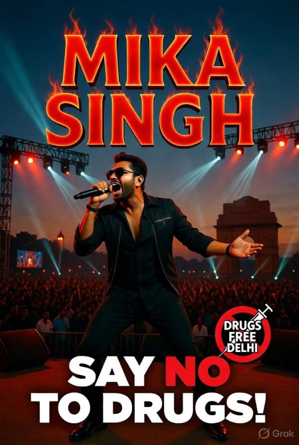 When Music Carries the Message: Mika Singh's Anti-Drug Concert at India Gate