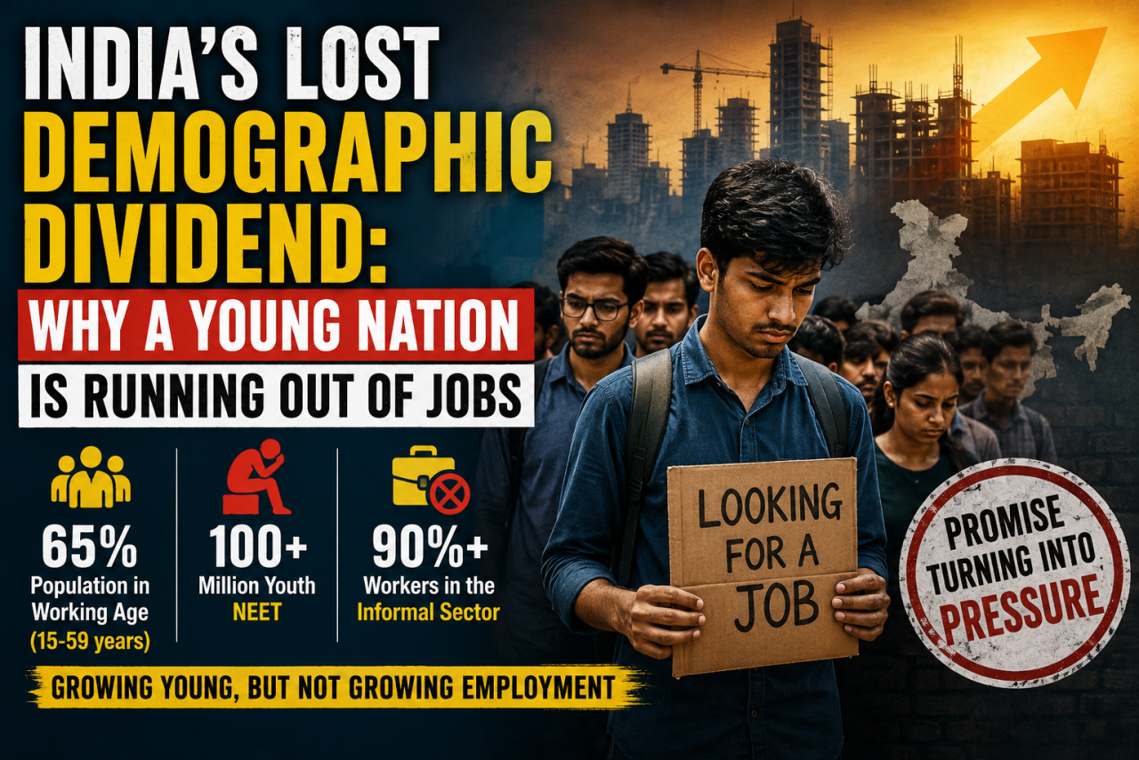 India's Lost Demographic Dividend: Why a Young Nation Is Running Out of Jobs