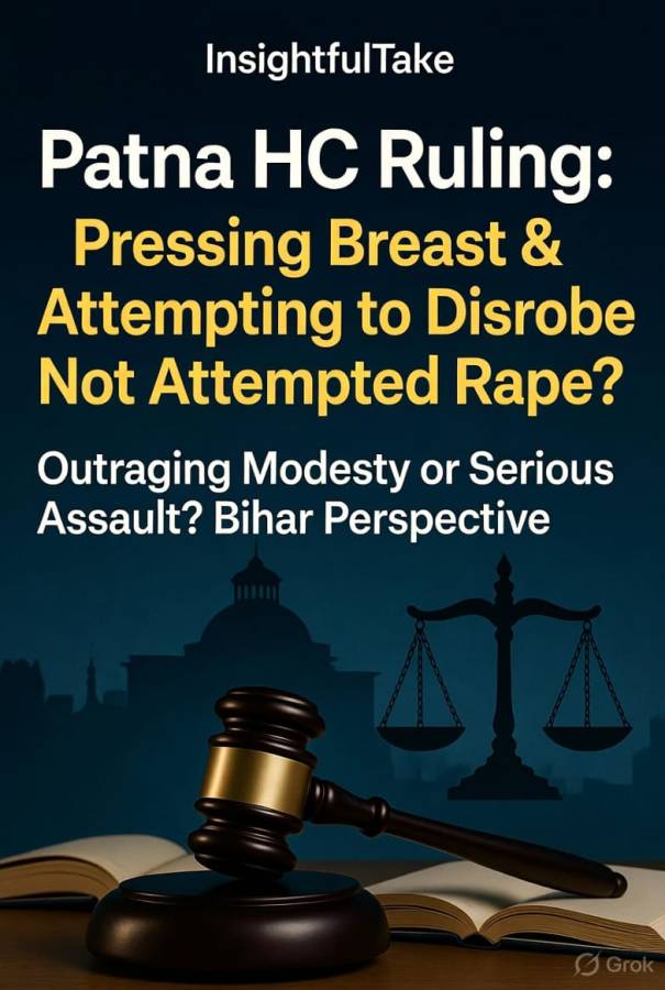 Patna High Court Draws the Line Between Attempted Rape and Outraging Modesty Amid Bihar's Women Safety Debate