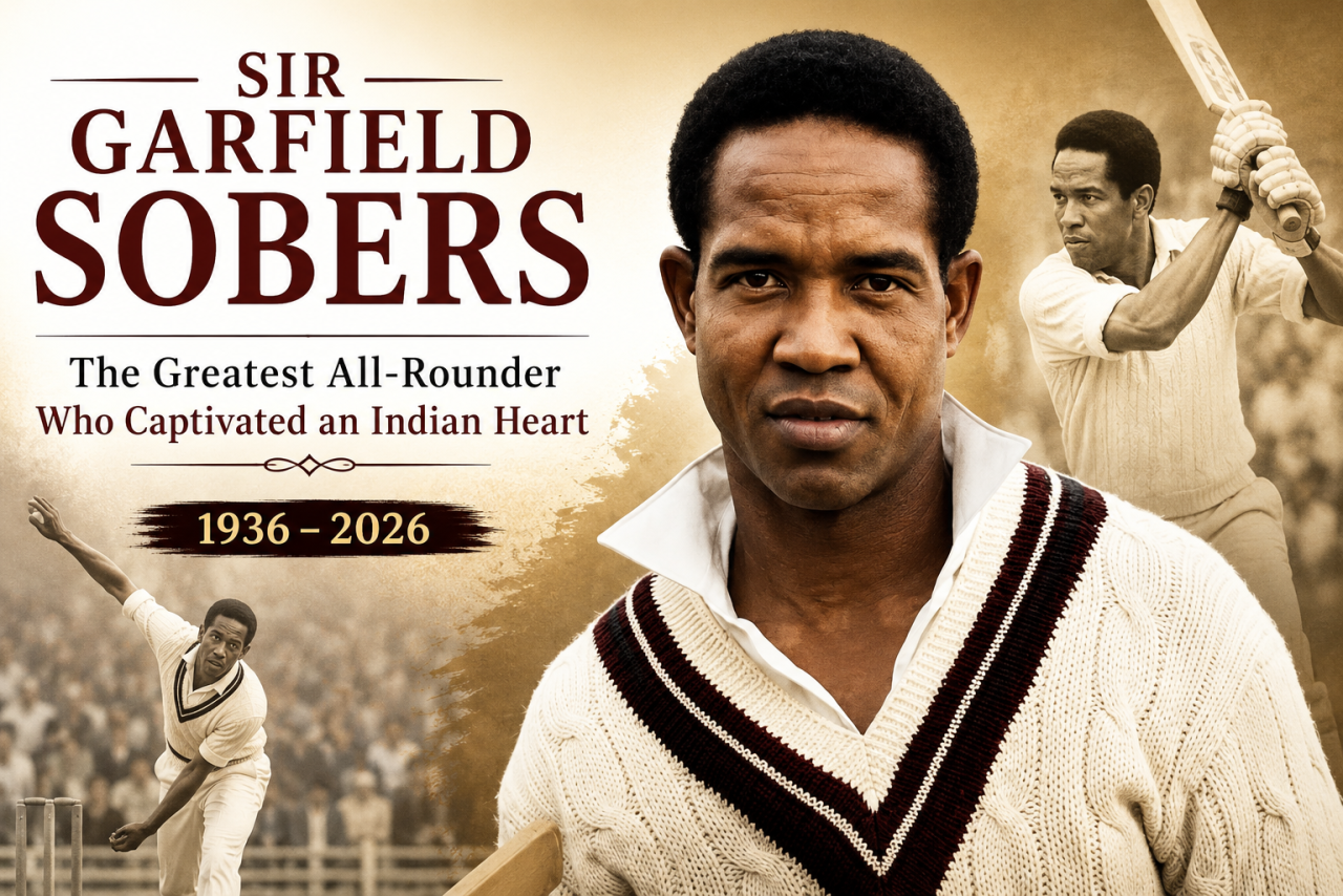 Sir Garfield Sobers: The Greatest All-Rounder Who Captivated an Indian Heart