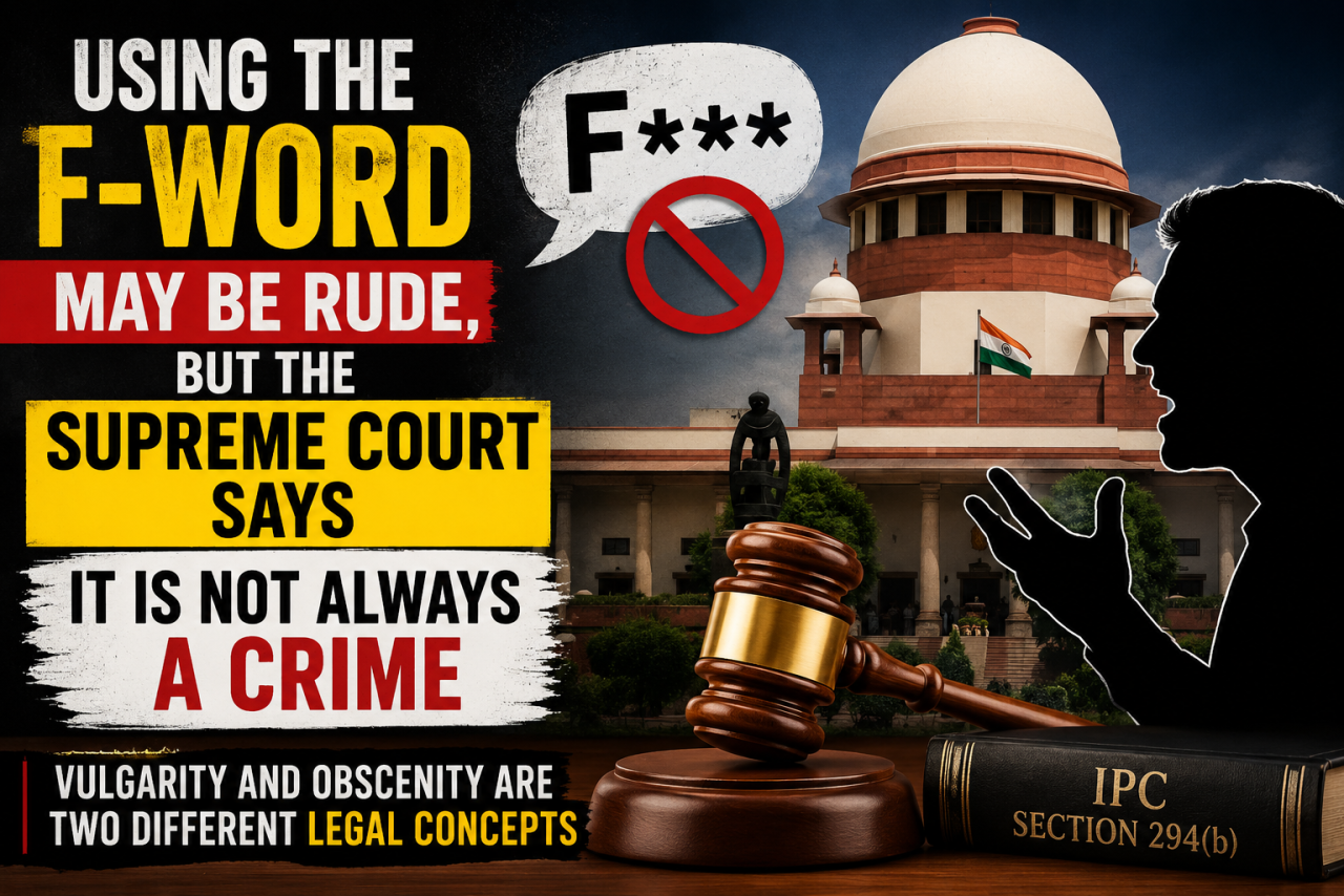 Using the F-Word May Be Rude, But the Supreme Court Says It Is Not Always a Crime