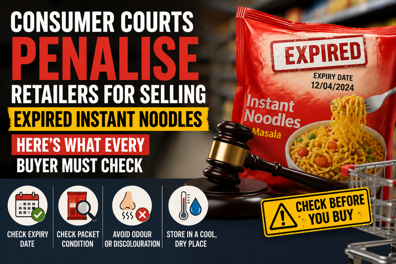 Consumer Courts Penalise Retailers for Selling Expired Instant Noodles. Here's What Every Buyer Must Check