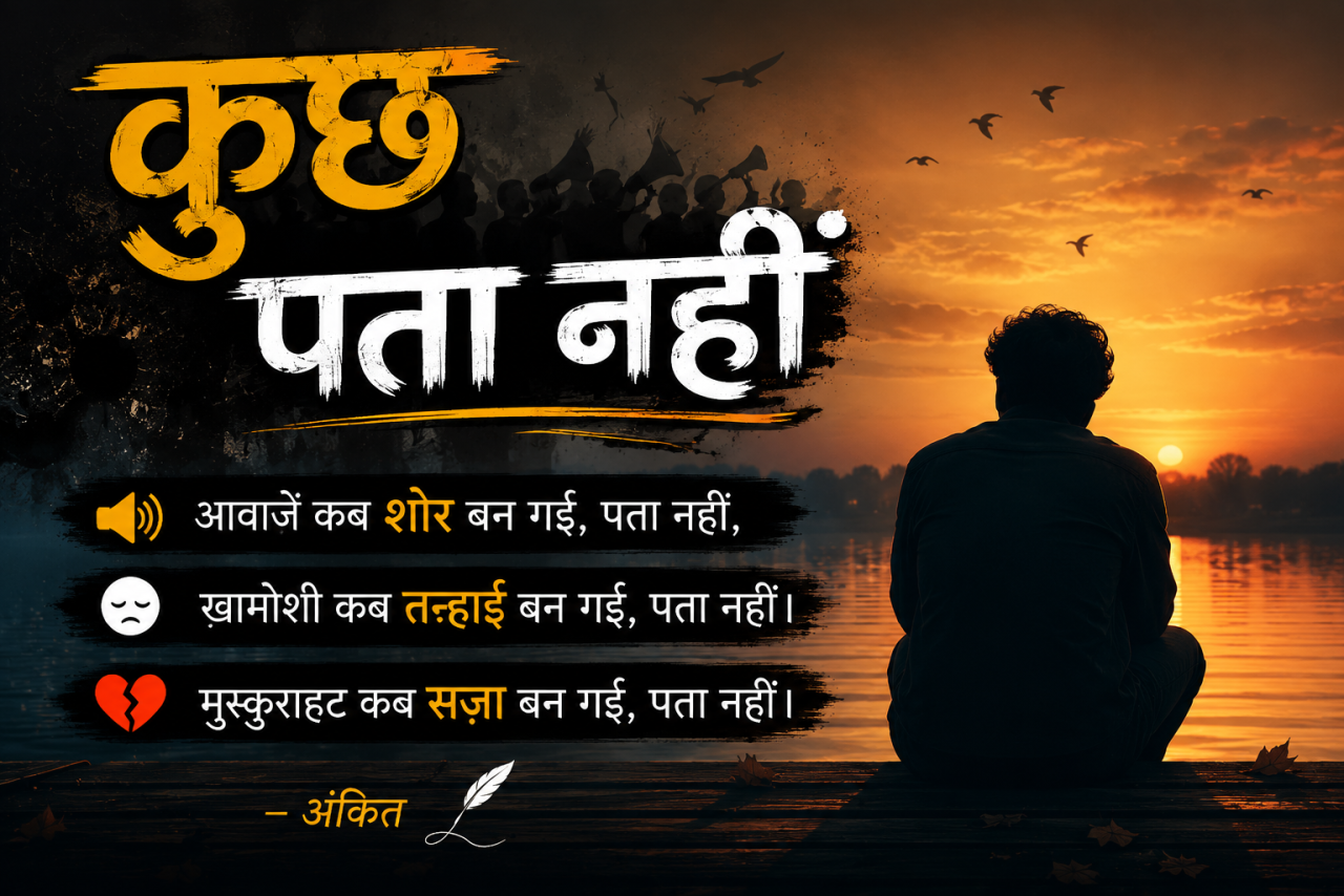 कुछ पता नहीं