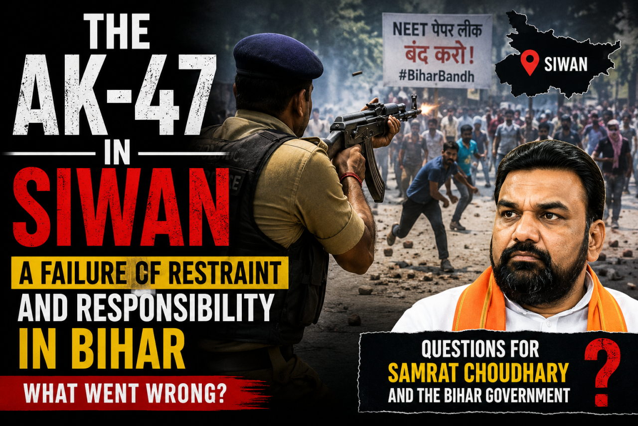 The AK-47 in Siwan: A Failure of Restraint and Responsibility in Bihar